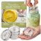 Glass Fermentation Weights for Fermentation with Easy Lift Handles, Set of 4