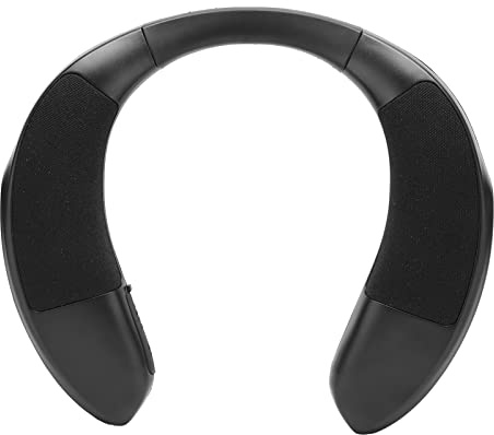 Focket Neckband Bluetooth Speaker, 3D Stereo Sound, 12H Playtime, Waterproof Portable Speaker for Sport, Home, Outdoor