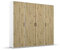 Rauch Möbel Voyager Kleiderschrank Drehtürenschrank, Eiche Artisan/Alpinweiß, Holz, 4-türig, inklusive 1 Kleiderstange, 7 Einlegeböden BxHxT 187x194x53 cm