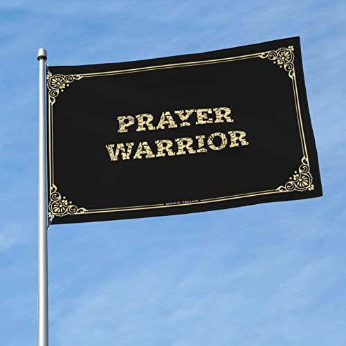 Door Decorations For Bedroom Prayer Warrior Flag Flags For Room Funny Flags For Room Guys Funny (Color : Colour, Size : 120X180CM)