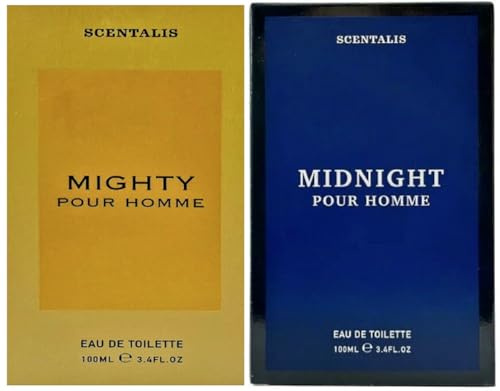 Midnight Him & MidNight Pour Homme Eau De Toilette Men's Long Lasting Fragrance 100ML