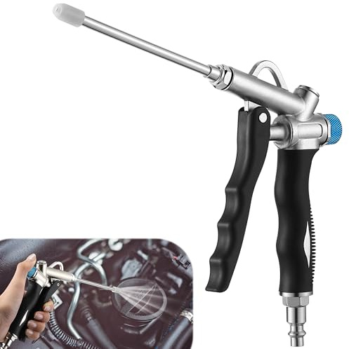 Dunkive 2 Way Air Blow Gun, with Adjustable High Flow Extension Nozzle
