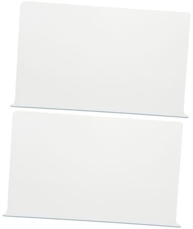 TOPBATHY 2pcs Splash Baffle for Bathtub Corner Splash Guard to Prevent Water from Shower Splashing for Tub and Sink Protection