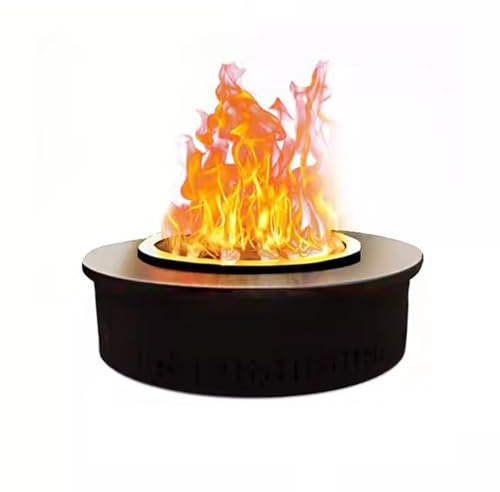 Kamin für den Innenbereich, Kamin mit intelligentem Touchscreen, mehrfarbiger Kamin mit 3D-Vernebelung, Schornsteinsimulation, dekorativer Boden-Luftbefeuchter, Kamin mit Nebel