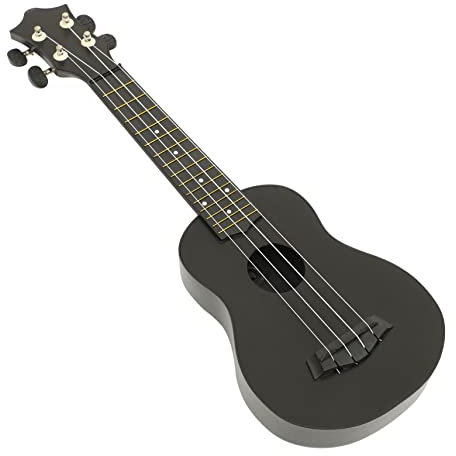FUNOMOCYA Holz Ukulele 21 Zoll Für Anfänger Viersaitige Sopran Ukulele Kinder Akustikgitarre Mit Fester Intonation Und Schlagfestem Holzkorb Geeignet Für Musikalische Früherziehung