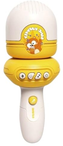 Microphone pour | Microphone à déformateur de Voix pour | Transformateur de Voix de Musique intégré avec Fonction d'enregistrement pour de 3 Ans et Plus, Filles, garçons