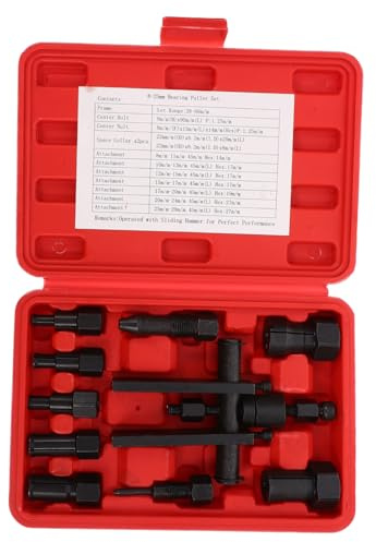 MOTHNUR 10pièces Extracteur De Roulements Moto Outil Démontage Robuste avec Boîte Résistant Corrosion Pratique