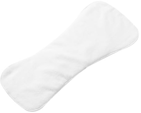 SAFIGLE Couche Lavable Adulte 4 Couches Absorbantes En Fibre Blanche Sangle Adhésive Étanche, Réutilisable Pour Incontinence, Protection Hygiénique Confortable Pour Personnes Âgées Et Patients