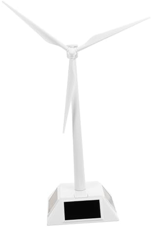 FELTECHELECTR Educational Solar Windmill Model for DIY Scientific Solar-powered Windmill Craft Lightweight and Safe Stem Experiment Tool for School and Professional Learning