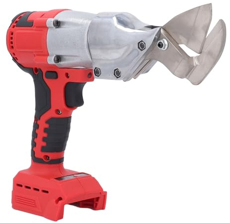Fafeicy Tijeras de Metal Inalámbricas, Cortador de Láminas Eléctrico con Motor sin Escobillas, Velocidad Variable, Funciona con Batería de 18 V, Ideal para Manualidades y Proyectos de Bricolaje