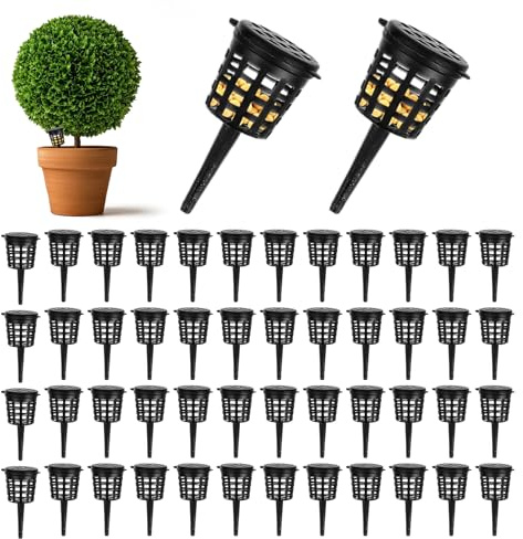 Alimentatore di Fertilizzante per Bonsai,Inserti di Nutrienti - 50 Pezzi Vaso Fertilizzante per Bonsai,Per Protezione Da Animali, Nutrienti Per Radici E Uso Esterno