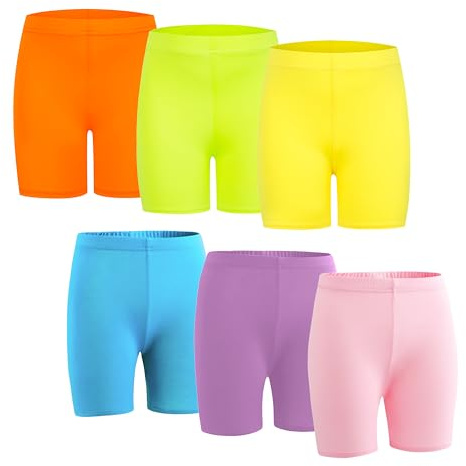 VilyR Girls' Shorts Bike Shorts Kids Summer Solid Colour Sweatpants 3-12Years