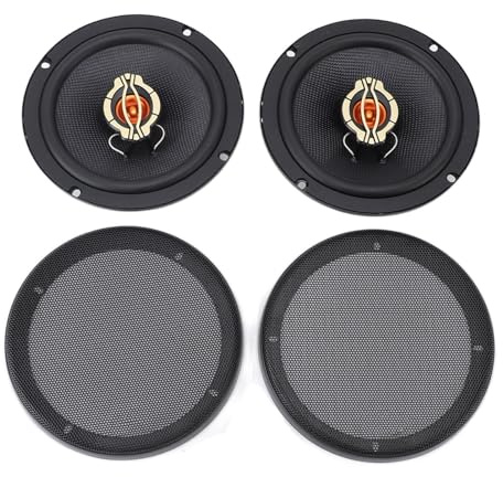 EIMSOAH Altavoces Estéreo Premium para Vehículos de 6,5 Pulgadas de Sonido de Alta Fidelidad para Entretenimiento en el Hogar y el Automóvil
