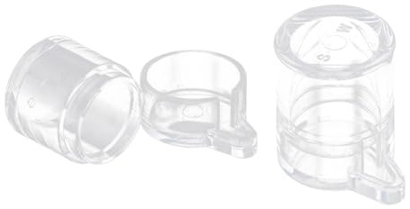 HYTROVE Ameisenfarm Wasserspender 2 Stück mit Separatem Futteranschluss Transparenter Ameisen Trinkbehälter Acryl für Kleiner Ameisenfutterhaus im Terrarium