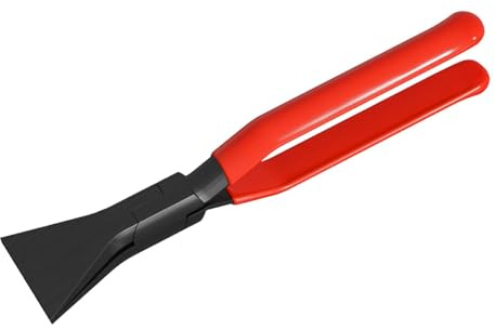 FLCPJGV Pinza para Chapa Metálica Herramienta de Aplanado Y Doblado Manual Acero Carbono Alicate Fácil de Manejar con Mango Seguro Adecuada para Talleres, Cabeza de 180 Grados