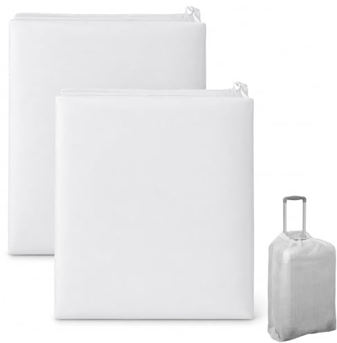 FCPEAG 2 Piezas Funda Almacenaje Maleta XL Tela No Tejida Transpirable Antipolvo Cordón Para Maleta Hasta 30 Pulgadas Reutilizable