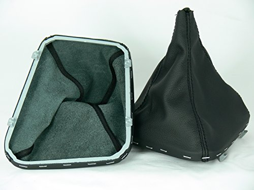 ICT Schaltmanschette Schaltsack mit Kunststoffrahmen – kompatibel mit BMW BMW E36 3er Reihe (nicht E36 Kompakt) 1992-1998, Schaltgetriebe – Fahrzeugspezifisch, einfache Montage – Premium Qualität –