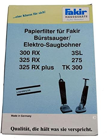 Jeu de 5 sacs 3SL Cireuse 110805 FAKIR Cireuse 110805 FAKIR