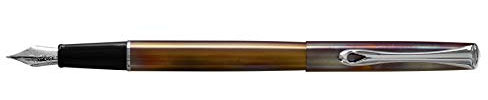 DIPLOMAT - Füllhalter Traveller Flame - Schick und elegant - 5-Jahre-Garantie - Langlebig - Farbnuancen