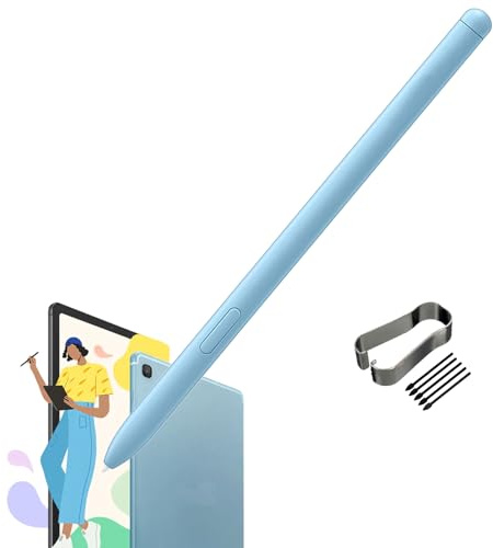 Galaxy Tab S6 Lite Stylus Pen Ersatz für Samsung Galaxy Tab S6 Lite (EJ-PP610),Stylus Pen S Pen für Galaxy Tab S6 Lite Stylus Pen + kostenlose Ersatzspitzen/Spitzen (Angora Blue)