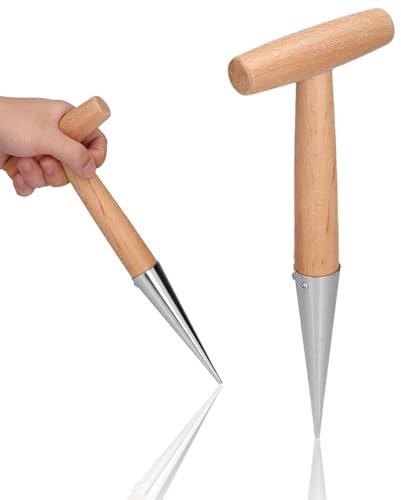 Hand Seed Dibber, Bulb Planters Gardening Tools Handheld Plant Bulb Seeder Portable Sowing Garden Tool For Digging Transplant