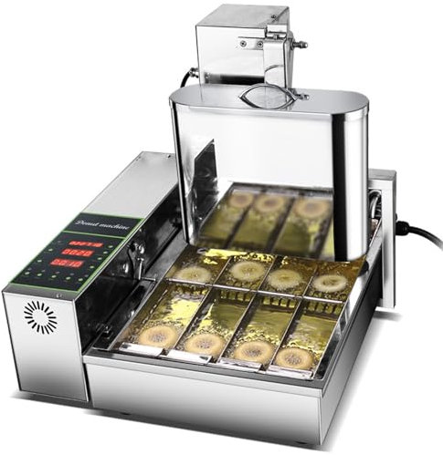 SACLMD Doughnut Machine,Mini Donut Maker,Electric Doughnut Machine Mini,for Breakfast,Snacks & Desserts,220V
