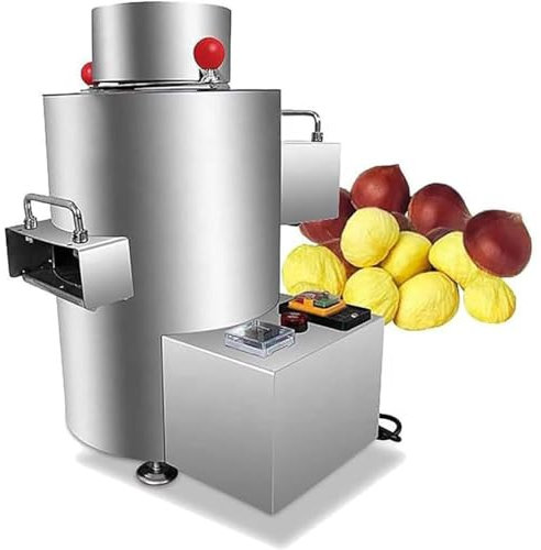 MIAOMI Macchina per sbucciare Le Castagne Commerciale, apriscatole Automatico in Acciaio Inossidabile, nessun Danno alle Castagne, per Molte Dimensioni di Castagne(12v)
