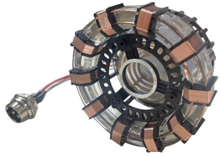 Jrifedptry Lampada reattore ad arco, lampada da supereroe, decorazione da tavolo multicolore carina, Tony Iron has a Heart, Irons Man Reactor