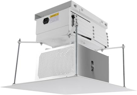 Electric Lift Projector Support de projecteur motorisé électrique Lifter Télécommande ascenseur de plafond Avec joint à cardan Support de projecteur pliable Support de plafond caché pour projecteur