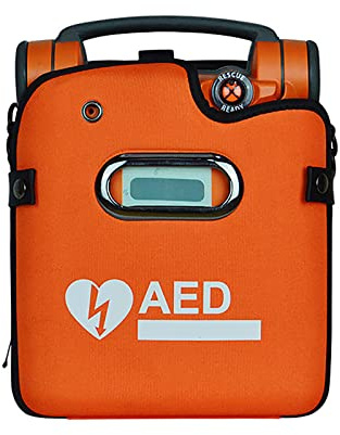 AED Defibrillator Aufbewahrungstasche - Tragbarer Notfall-Instrumentenbehälter mit verstellbaren Schultergurten - Ideal für Defibrillatorschutz und Transport