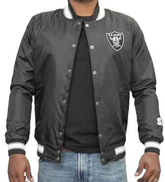 Jorde Calf American Football Club Bomberjacke | Rugby Raiders Letterman Varsity Jacke für Herren
