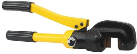 Leistungsstarke Betonschere, 13 Ton Hydraulischer Bolzenschneider, Betonstahlschere Handschneider, 4-22mm Tragbar Hydraulik Schneider mit Werkzeugkasten, 14.8*8.1cm Klemmkopfes, für Bewehrungsschnitt