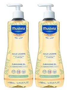 Mustela Cleansing Oil 500ml Pack of 2