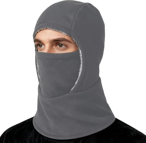 Genérico Cubierta Facial de Invierno - Espesado Impermeable Protector | Sombrero Caliente De Nieve Al Aire Libre Y Capucha para Esquí,para Senderismo Running Esquí Trabajo Caza Mujeres