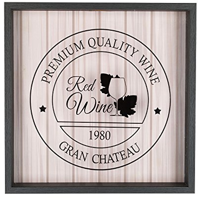 Pajoma Korkensammler ''Red Wine'' aus Holz und Glas, H 35 cm
