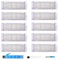 BSDY YQWRFEWYT Accesorios de Recambio Filtros para Cecotec Conga Excellence 3490 3290 Robot Aspiradora, Material Premium, Pack Familiar de 10 Filtros