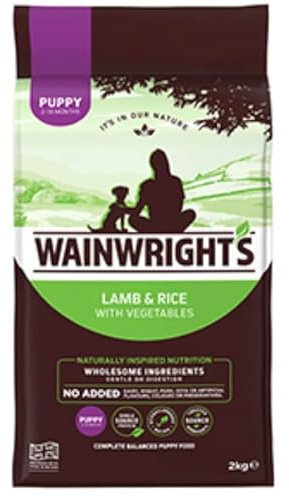 Wainwright's Complete Dry Puppy Food Lamb and Brown Rice 2kg