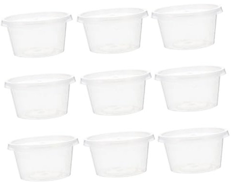 INOOMP 10stücke Tragbare Reptilien Zucht Und Fütterungsboxen Transparente Terrarienbehälter Mit Belüftungsöffnungen Für Echsen Schlangen Und Insekten