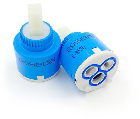 Echte 35 mm Sedal-Keramikkartusche, langlebige Kartusche für Wasserhahn | Präzisionsgefertigte Kartusche | Hervorragende Wasserhahn-Leistung | Zuverlässige private und gewerbliche Nutzung