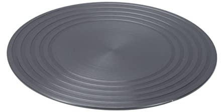 Placa Difusora para Estufa Redonda de 28cm en Aluminio Negro | Diseño Especial y Elaboración Detallada, para Cocinar en Cocina de Gas, Ayuda a Repartir el Calor