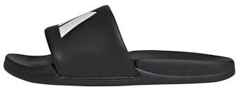 adidas Unisex-Adult Adilette Comfort 2.0, Black/White, 7