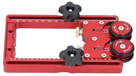 Cocoarm Tabell Såg Lagerrulle, Bordsåg Matare Jigbord Såg Push Block Konstruktion Gummi Hjul Envägs Lager Lutande Lager Lagerrulle med Glidblock för Träbearbetning
