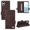 Custodia protettiva per telefono Compatibile con Sony Xperia 10 VI 2024 Custodia a Portafoglio, Custodia Flip in Pelle PU con Porta Carte [Guscio Interno in TPU Antiurto] Cover Compatible with Telefon