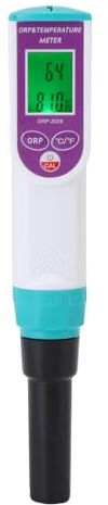 Cocoarm -Tester -Messgerät, pH-Meter 2 in 1 ORP- und Temperatur-Tester mit Hochempfindlicher Elektrode für Garten, Farm, Rasen, Innen- und Außenbereich