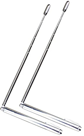 HYTROVE 2pièces Lot De Baguettes De Sourcier Extérieur De Sourcier Portable Outil De Divination Utile