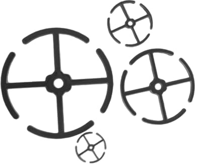 Monstera - Juego de 4 estacas reutilizables con diseño ajustable de 360 grados para plantas trepadoras de interiores y exteriores, plantas de varios tamaños para alocasia