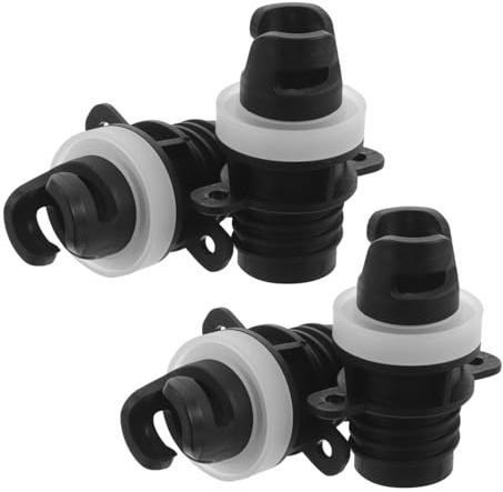 CLISPEED 4pcs Air Pump Adapter Set for Inflatable Paddleboards and Kayaks High-efficiency Valve Connector Compatible Boat Foot Pump for Outdoor Water Sports