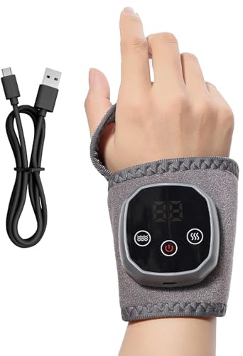 Masaje de Pies Almohadilla térmica inalámbrica de dolor muscular | Masajeador de Pies con 4 Niveles de Calor para Mujeres, Hombres, Spa, Cuidado de salud y
