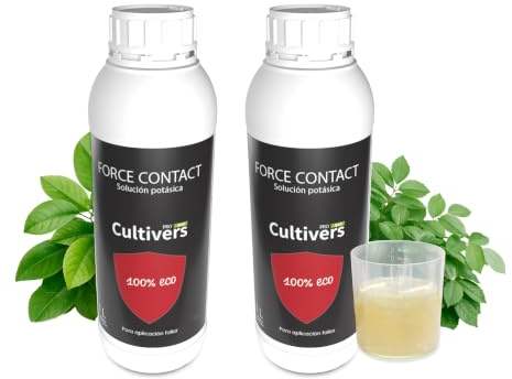 Cultivers CULTIVERS Sapone biologico al potassio 2 L. Agisci per contatto. Molteplici usi, soluzione di potassio naturale al 100%, protegge le piante, migliora le difese delle piante