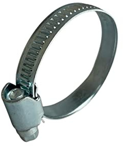Boltza 32-50mm Hose Clamp Hose Pipe Clip Zinc Plated (9mm Bandwidth, Light range) x4